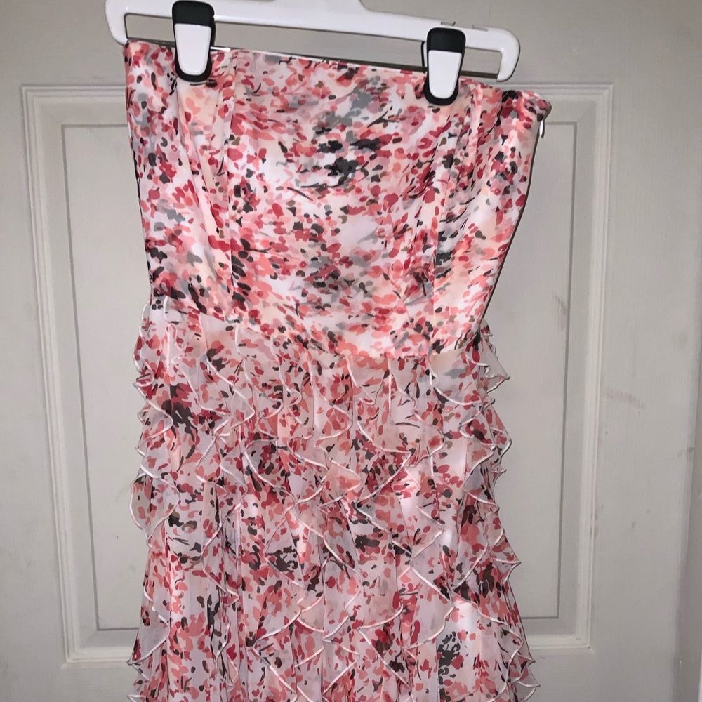 WHBM Corset Style Ruffle Tango Skirt Dress